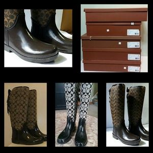 Coach boots for sale!!!!