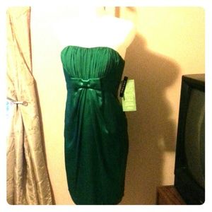 Emerald Green Cocktail Dress