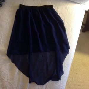 High low skirt