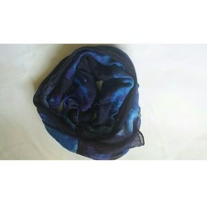 Galaxy printed scarf