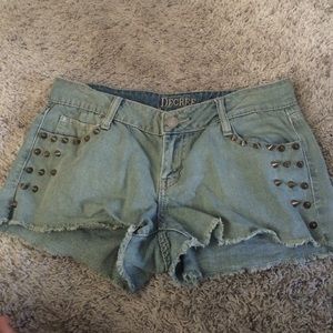 Studded shorts