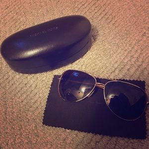 Michael Kors Gold Aviators