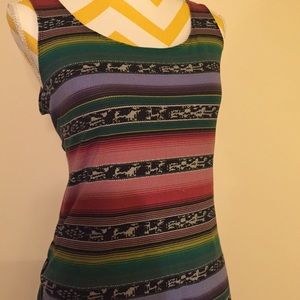Xhilaration printed bodycon dress