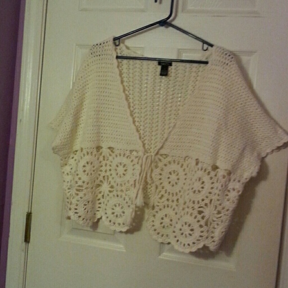 Crochet cover up