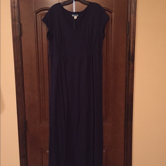 Old Navy, Navy Maternity Maxi Dress