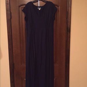 Old Navy, Navy Maternity Maxi Dress
