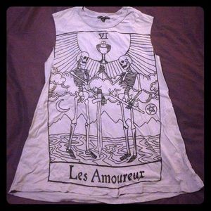 Truly Madly Deeply Graphic Muscle Tank