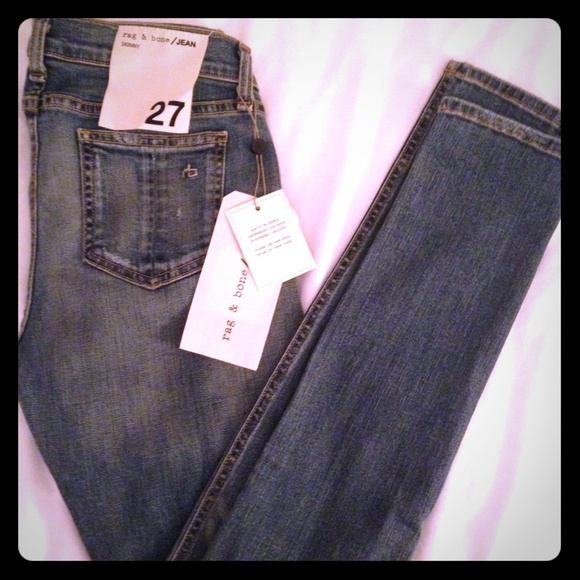 NWT Rag & Bone "The Skinny" Jeans 27