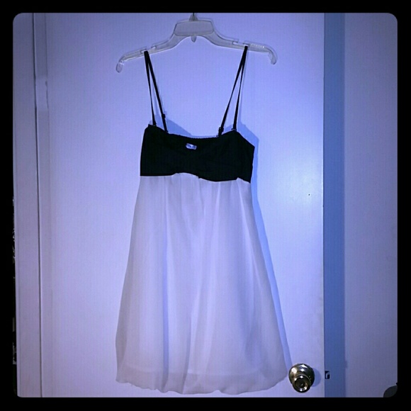 Black and White Dress