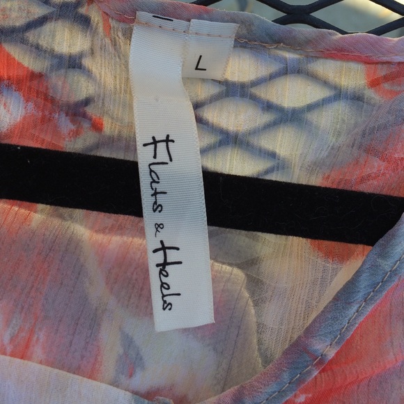 Colorful Chiffon top - Picture 4 of 4