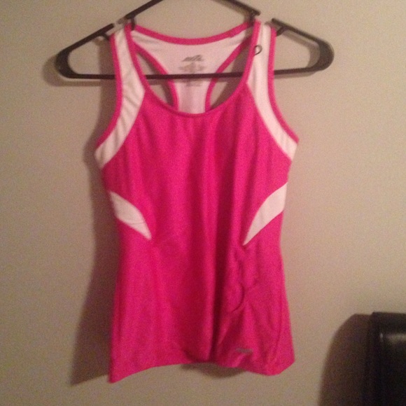 Pink athletic top