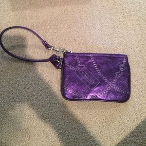 Coach wristlet