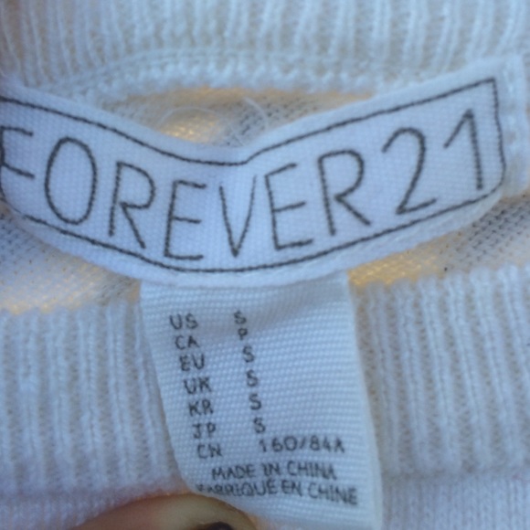 White Sweater shirt. - Picture 3 of 4