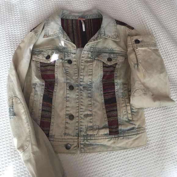 Free People "baja denim jacket"