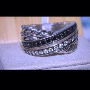 David Yurman Crossover Diamond Ring