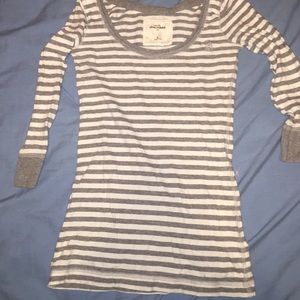 Striped Grey Shirt