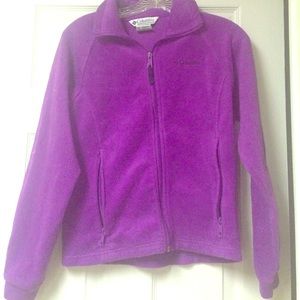 Purple Columbia fleece jacket