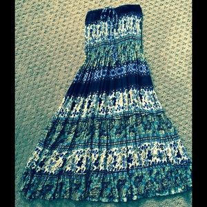 Cute blue / yellow sundress!