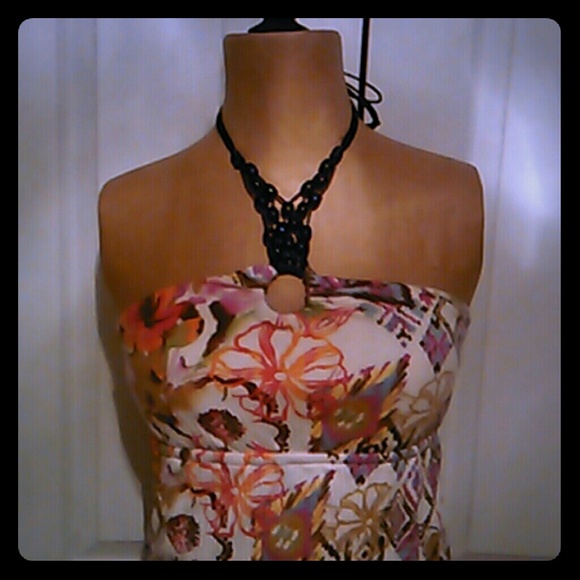 Tribal halter top