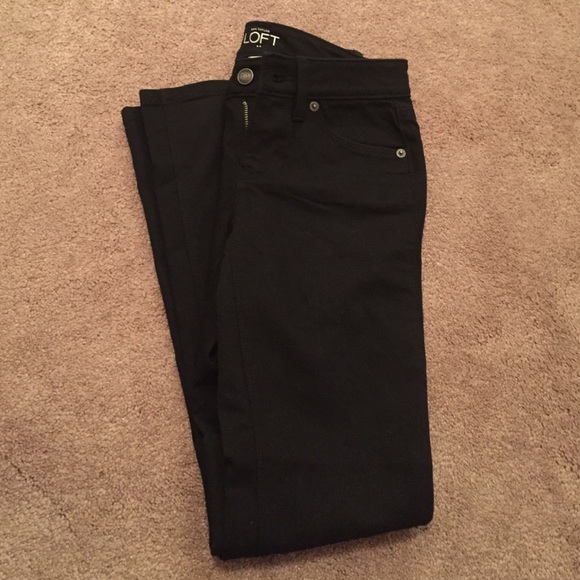 Black jeans from Ann Taylor Loft