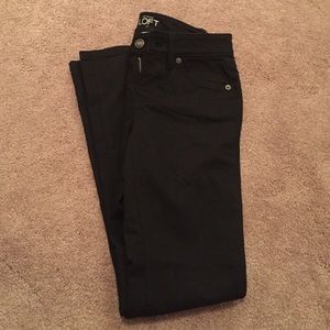 Black jeans from Ann Taylor Loft