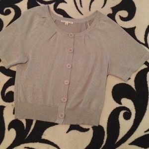 Silver cardigan