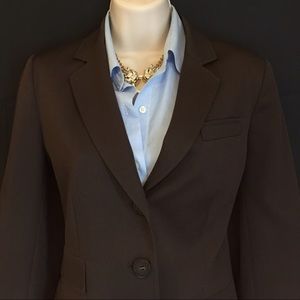 J. Crew Brown Suit