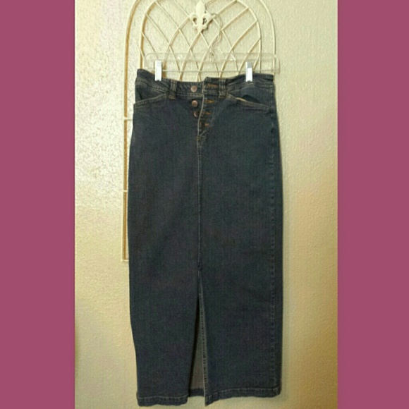 Caslon Dresses & Skirts - 🔷🔸🔷LONG DENIM  SKIRT- NWOT🔷🔸🔷