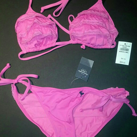 Abercrombie & Fitch Bikini - Pink Color (Sz XS)