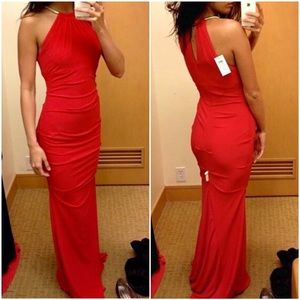 Gorgeous red gown + in mint condition!