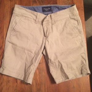AE Khaki shorts