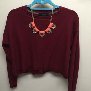 SOLD Forever 21 Cropped Sweater