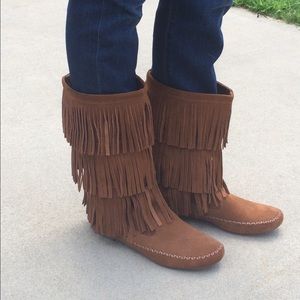 Fringe Boots