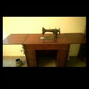 Antique sewing machine