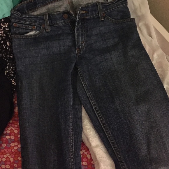 Dark Wash Levis