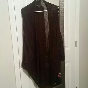 Red Wine/Black Cardigan