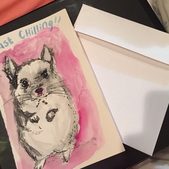 Chinchilla stationary !
