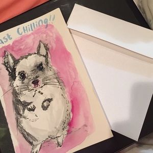 Chinchilla stationary !