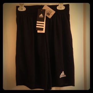 Black Adidas gym shorts NWT