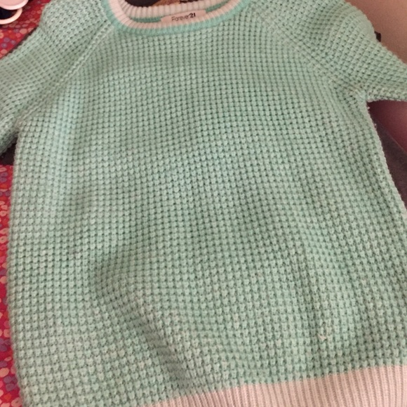 Blue Knitted Sweater