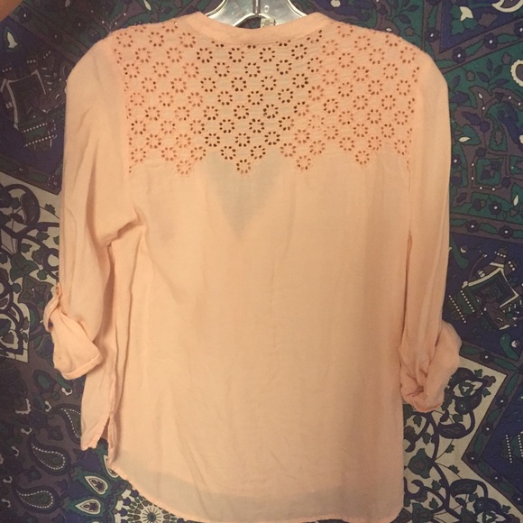 Pale pink 3/4 shirt - Picture 2 of 2