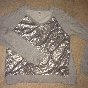 Sequin sweater