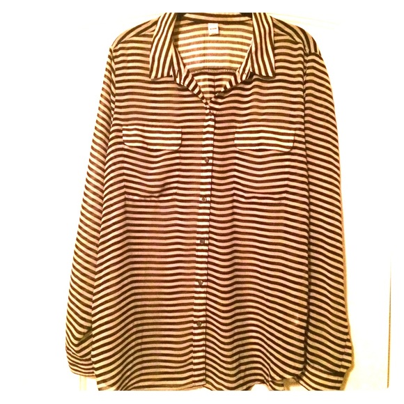 Black and Tan striped shirt👍🏻