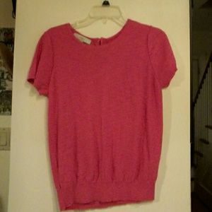Knitted Pink top by Loft