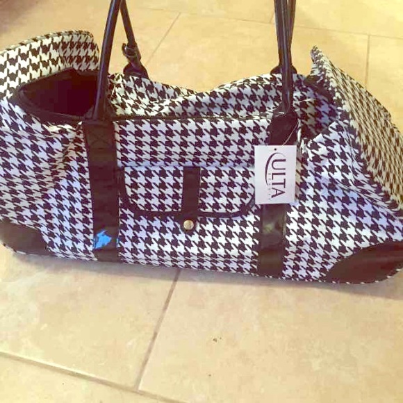 Ulta Houndstooth Travel Bag