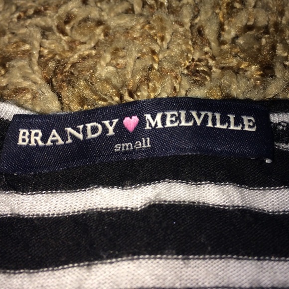 Brandy Melville Tops - Brandy Melville black and white stripped tank! Brandy Melville Tops - Brandy Melville black and white stripped tank!