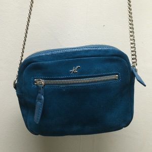 SOLD Kenneth Cole Suede Crossbody Purse