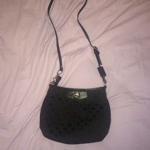 Black coach bag