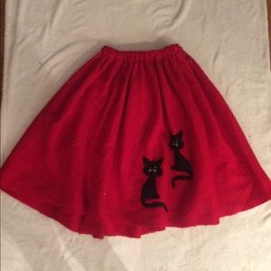REAL Vintage Poodle Style Skirt