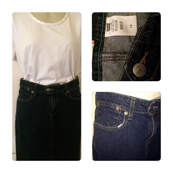 Levi's Jeans Skirt